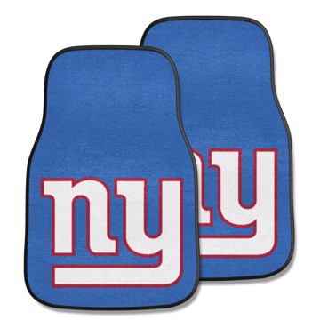 Picture of New York Giants 2-pc Carpet Car Mat Set