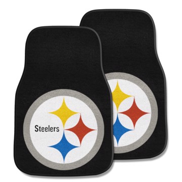 Picture of Pittsburgh Steelers 2-pc Carpet Car Mat Set