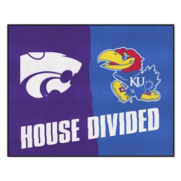 Picture of House Divided - Kansas / Kansas State House Divided House Divided Mat