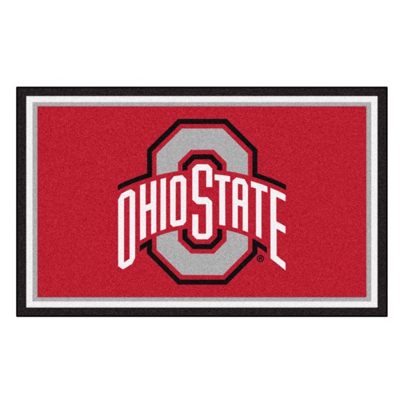 Picture of Ohio State Buckeyes 4x6 Rug