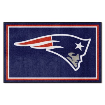 Picture of New England Patriots 4X6 Plush Rug