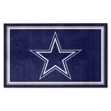Picture of Dallas Cowboys 4X6 Plush Rug