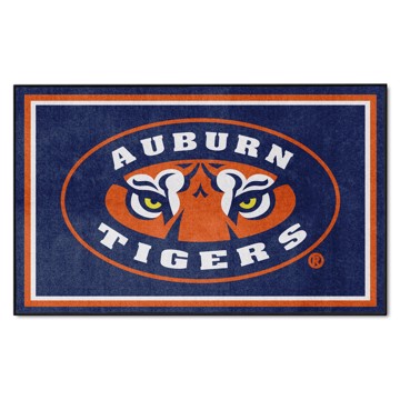 Picture of Auburn Tigers 4X6 Plush Rug