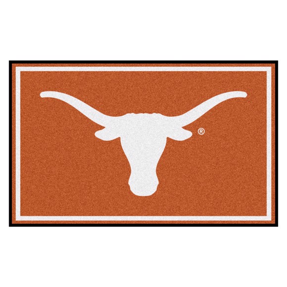 Picture of Texas Longhorns 4x6 Rug