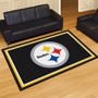 Picture of Pittsburgh Steelers 5X8 Plush Rug
