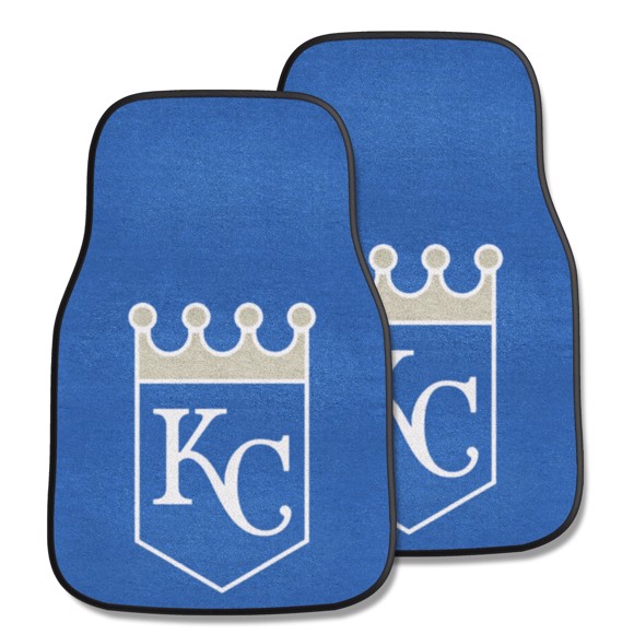 Picture of Kansas City Royals 2-pc Carpet Car Mat Set