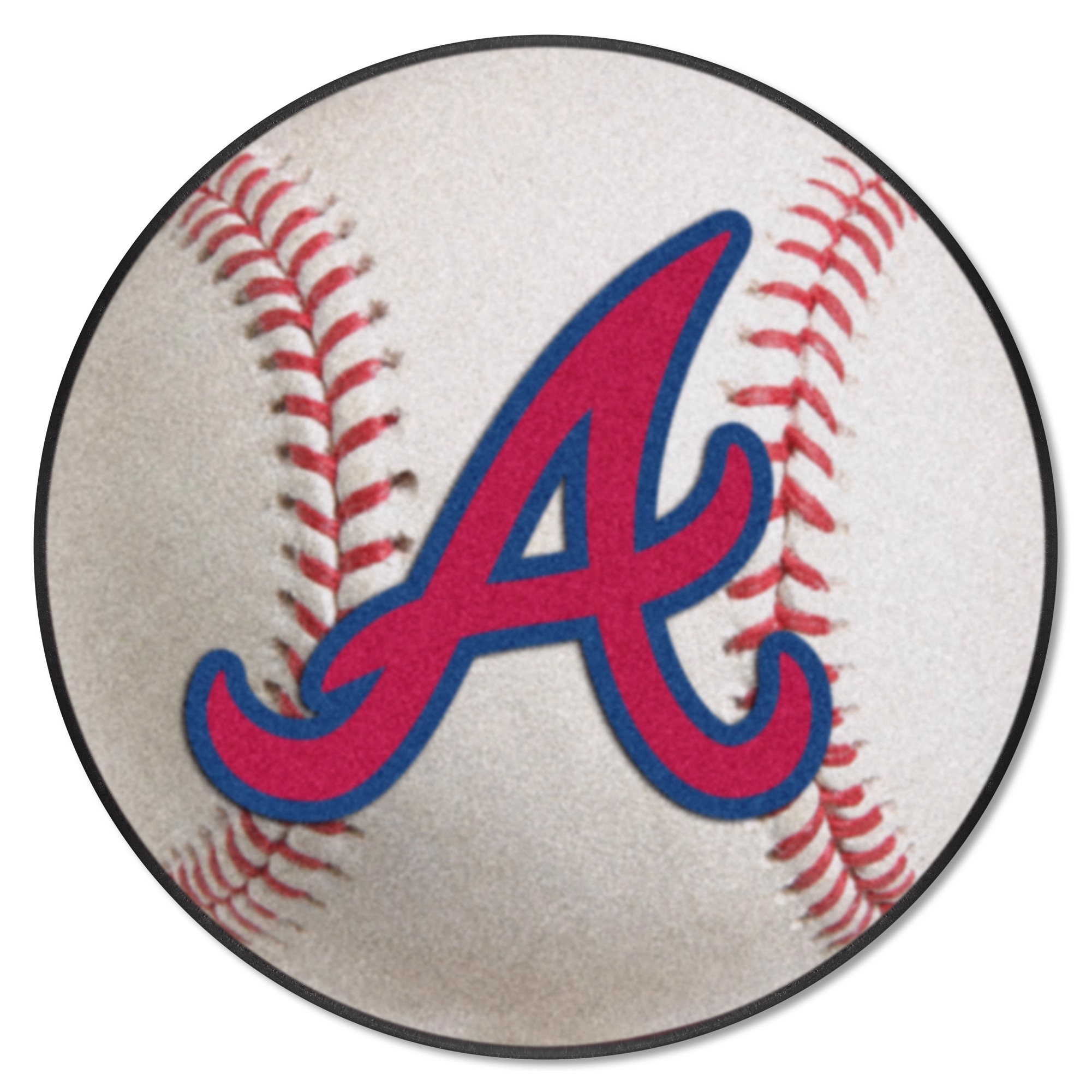 Fanmats Atlanta Braves Baseball Mat