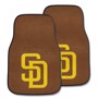 Picture of San Diego Padres 2-pc Carpet Car Mat Set