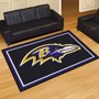 Picture of Baltimore Ravens 5X8 Plush Rug