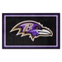 Picture of Baltimore Ravens 4X6 Plush Rug