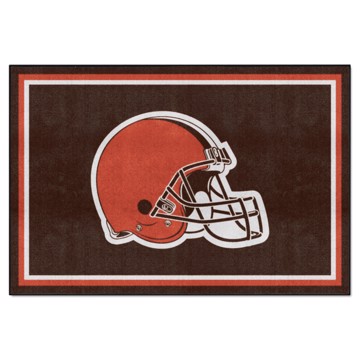 Picture of Cleveland Browns 5X8 Plush Rug