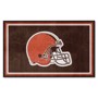 Picture of Cleveland Browns 4X6 Plush Rug