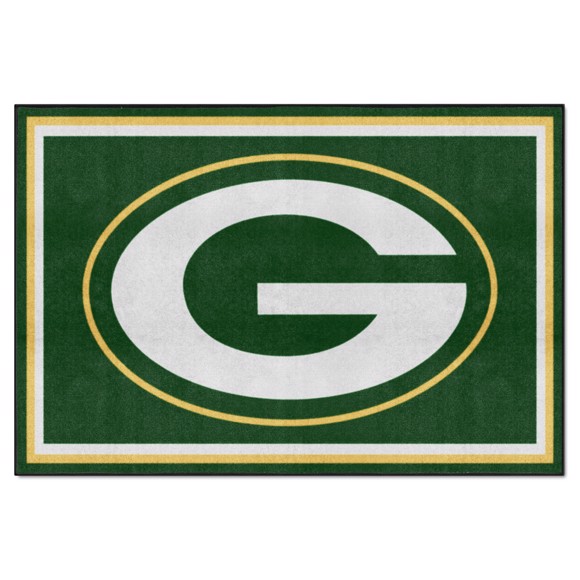 Picture of Green Bay Packers 5X8 Plush Rug