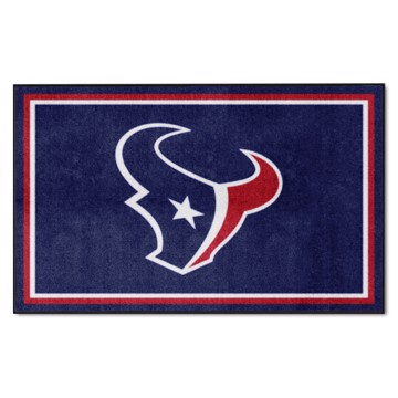 Picture of Houston Texans 4X6 Plush Rug