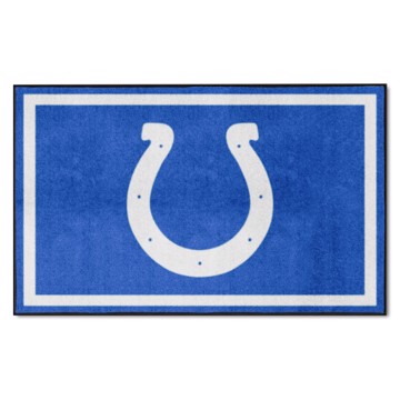 Picture of Indianapolis Colts 4X6 Plush Rug