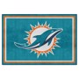Picture of Miami Dolphins 5X8 Plush Rug