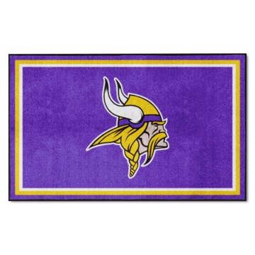 Picture of Minnesota Vikings 4X6 Plush Rug