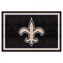 Picture of New Orleans Saints 5X8 Plush Rug