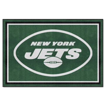 Picture of New York Jets 5X8 Plush Rug