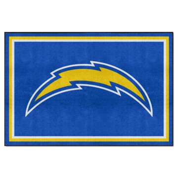 Picture of Los Angeles Chargers 5X8 Plush Rug
