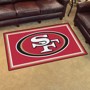 Picture of San Francisco 49ers 4X6 Plush Rug