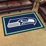 Picture of Seattle Seahawks 4X6 Plush Rug