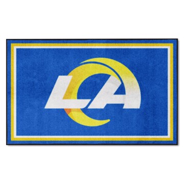 Picture of Los Angeles Rams 4X6 Plush Rug