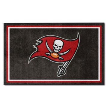 Picture of Tampa Bay Buccaneers 4X6 Plush Rug