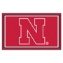 Picture of Nebraska Cornhuskers 4x6 Rug
