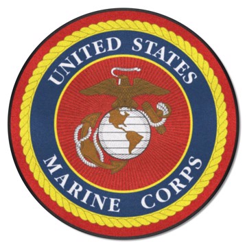 Picture of U.S. Marines 44" Round Mat 