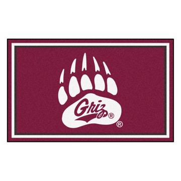 Picture of Montana Grizzlies 4x6 Rug