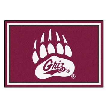 Picture of Montana Grizzlies 5X8 Plush Rug