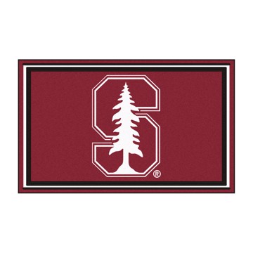 Picture of Stanford Cardinal 4X6 Plush Rug