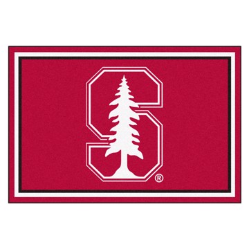 Picture of Stanford Cardinal 5X8 Plush Rug
