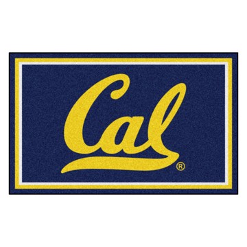 Picture of Cal Golden Bears 4X6 Plush Rug