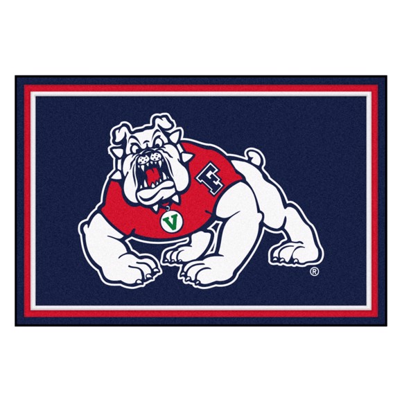 Picture of Fresno State Bulldogs 5x8 Rug