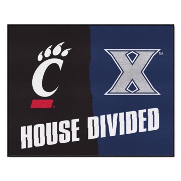 Picture of House Divided - Xavier / Cincinnati House Divided House Divided Mat