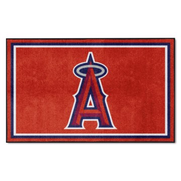 Picture of Los Angeles Angels 4X6 Plush Rug