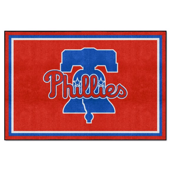 Picture of Philadelphia Phillies 5X8 Plush Rug