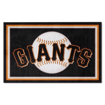 Picture of San Francisco Giants 4X6 Plush Rug