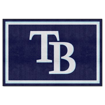 Picture of Tampa Bay Rays 5X8 Plush Rug