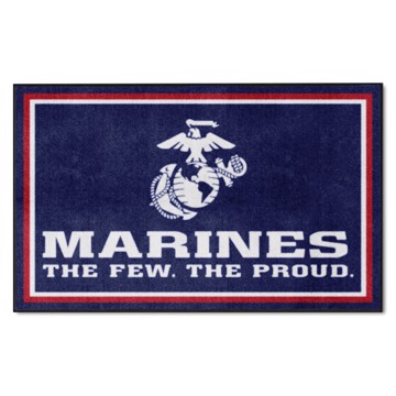 Picture of U.S. Marines 4X6 Plush Rug