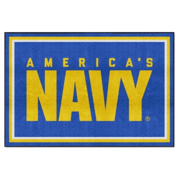 Picture of U.S. Navy 5X8 Plush Rug