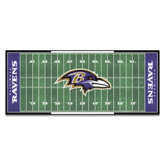 Picture of Baltimore Ravens Football Field Runner