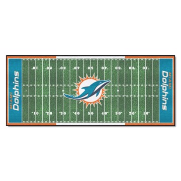 Picture of Miami Dolphins Football Field Runner