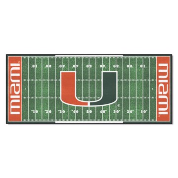 Picture of Miami Hurricanes Football Field Runner