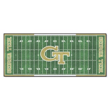 Picture of Georgia Tech Yellow Jackets Football Field Runner