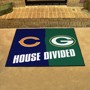 Picture of NFL House Divided - Bears / Packers House Divided Mat
