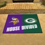 Picture of NFL House Divided - Vikings / Packers House Divided Mat