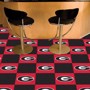Picture of Georgia Bulldogs Team Carpet Tiles